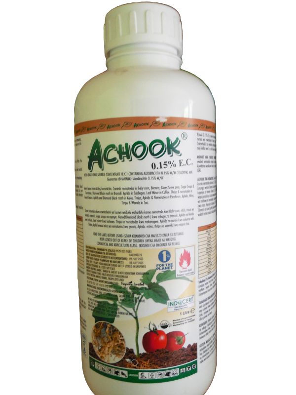 Achook neem based insecticide/ nematicide 1 litre.
