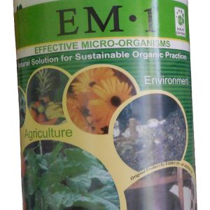 EM1. Effective Microorganisms 1 litre.