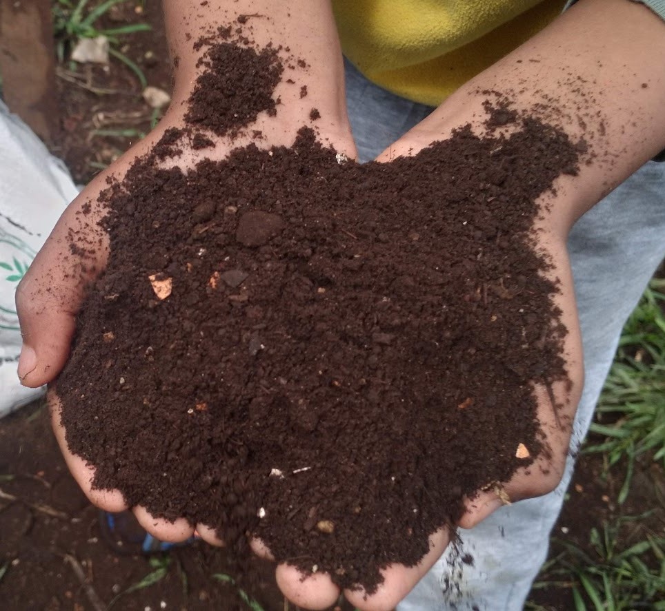 Crop residues and organic farm waste