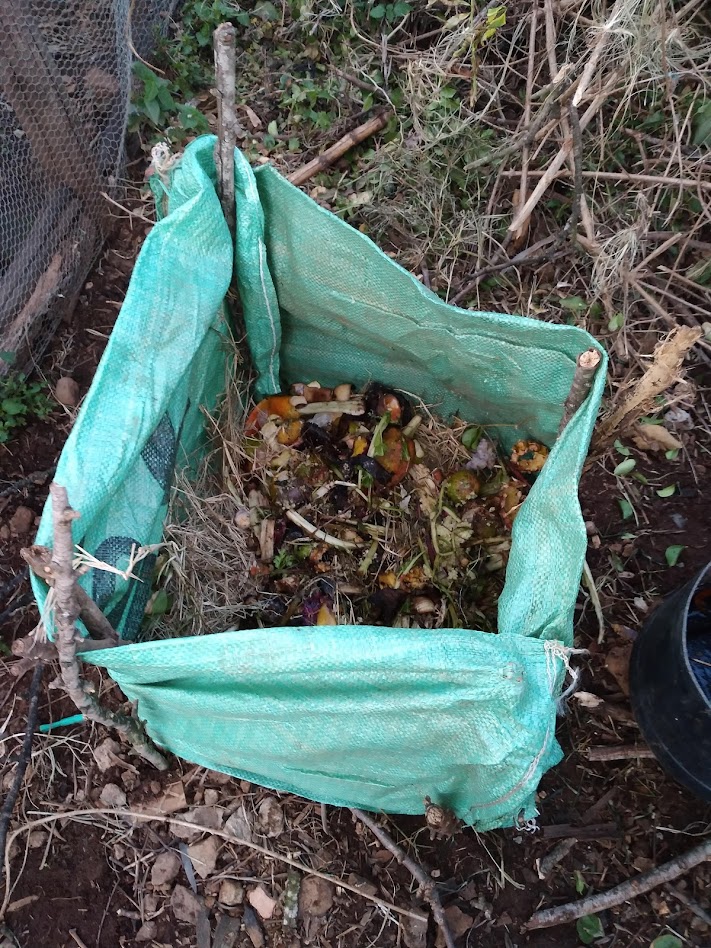 Crop residues and organic farm waste